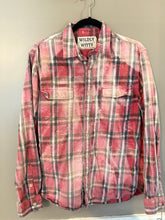 Load image into Gallery viewer, On Wednesdays, We Wear Pink Flannel, size small
