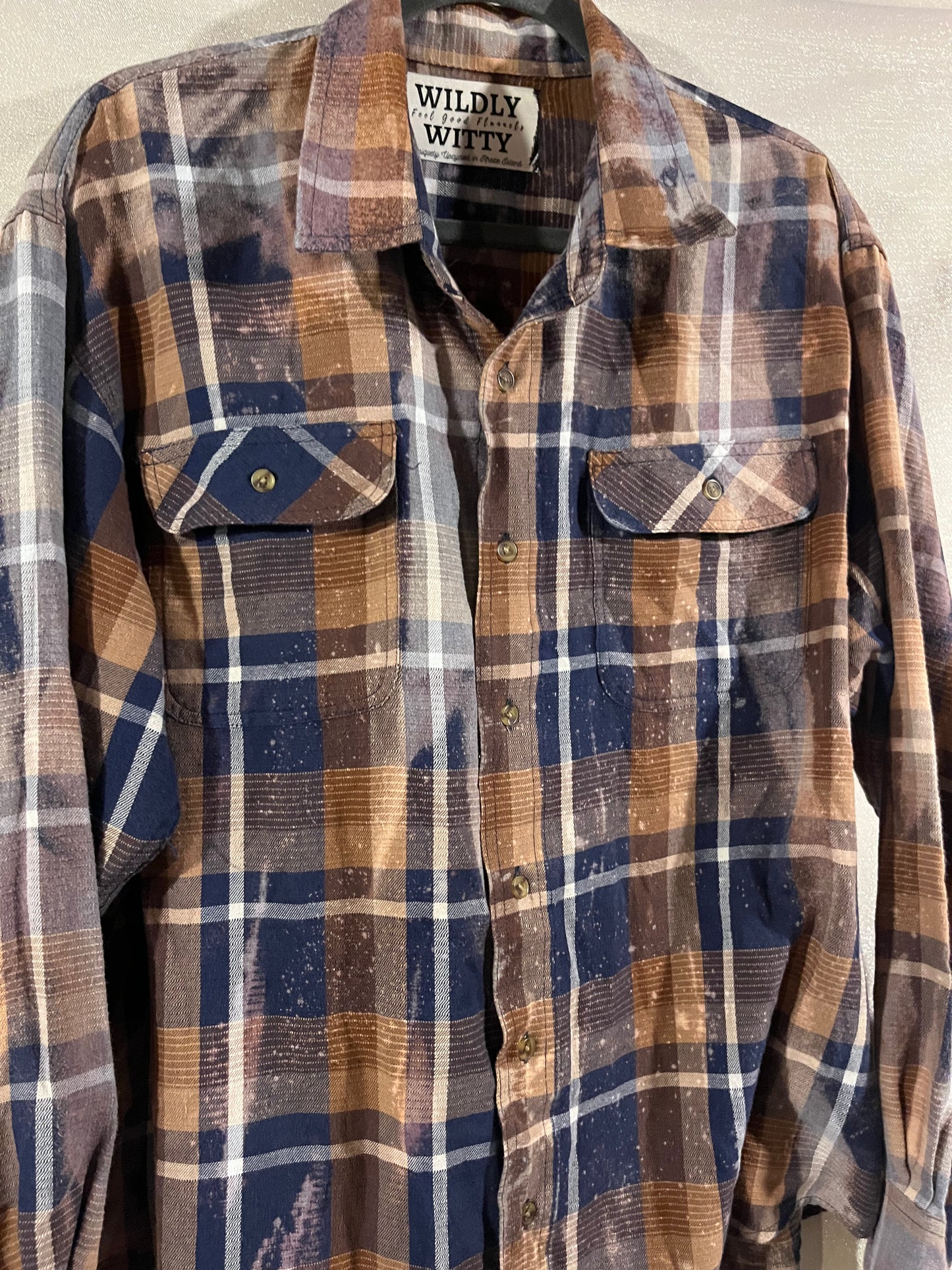 Blue/Brown, Size XXL